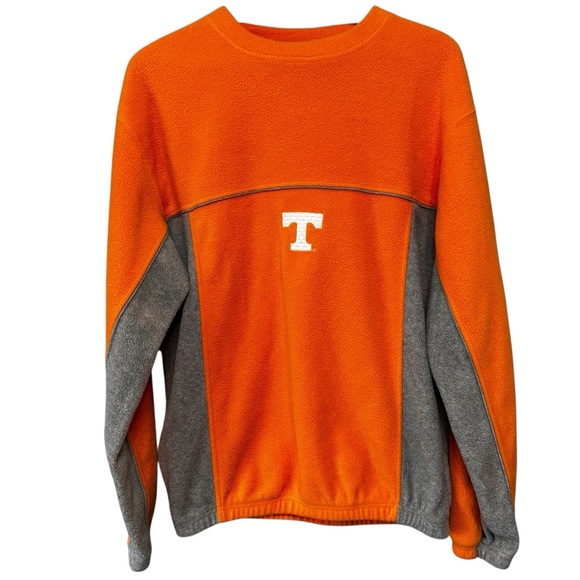 VTG STARTER Tennessee Volunteers Orange Fleece Crewneck Sweatshirt Size Medium - Picture 1 of 9